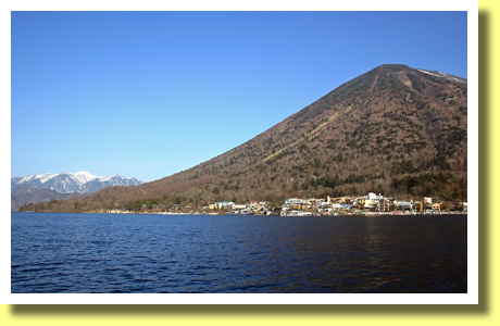 Lake Chuzenji and Nantai Mountain, Nikko, Tochigi, Kanto
