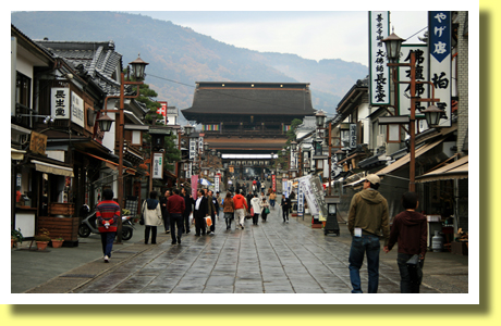 Sanmon Gate of Zenko-ji Temple, Nagano, Koh-Shin-Etsu