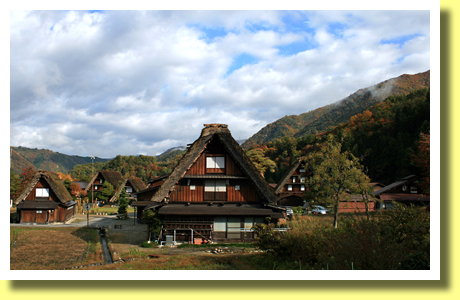 Gassho Style Houses, Shirakawa-go, Gifu, Tokai