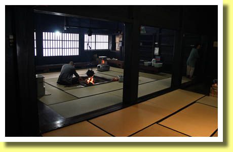 Inside Murakami Residence, Gokayama, Nanto City, Hokuriku