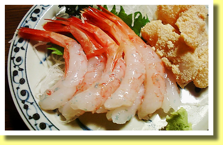 Ama-Ebi ( Deep-water Shrimp ), Toyama, Hokuriku