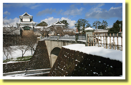 Kanazawa-jo Castle, Kanazawa, Ishikawa, Hokuriku