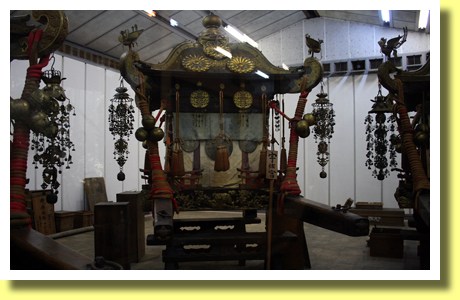 Mikoshi ( Portable Shrine ), Hiyoshi Taisha Shrine, Sakamoto Town, Otsu City, Shiga Prefecture, Kinki
