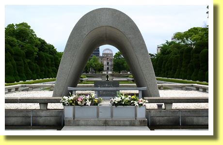 Cenotaph for Atomic Bomb Victims, Hiroshima, Chugoku