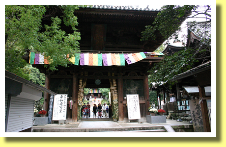 Nio-mon Gate, Ishite-ji Temple, Matsuyama City, Ehime Pref., Shikoku