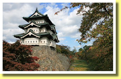 Hirosaki-jo Castle, Hirosaki City, Aomori Pref., Tohoku region