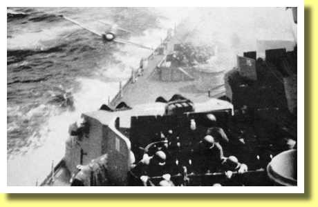 Kamikaze Attack on USS Missouri