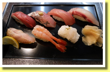Assorted Sushi, Kanazawa City, Ishikawa Pref., Hokuriku Region